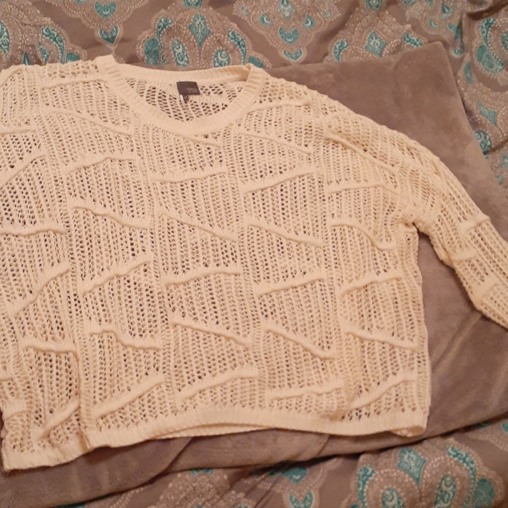 Sparkle & Fade crochet sweater
